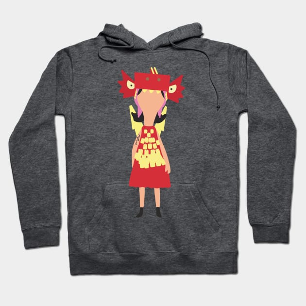 Girl with a Dragon Tattoo Louise Hoodie by gray-cat